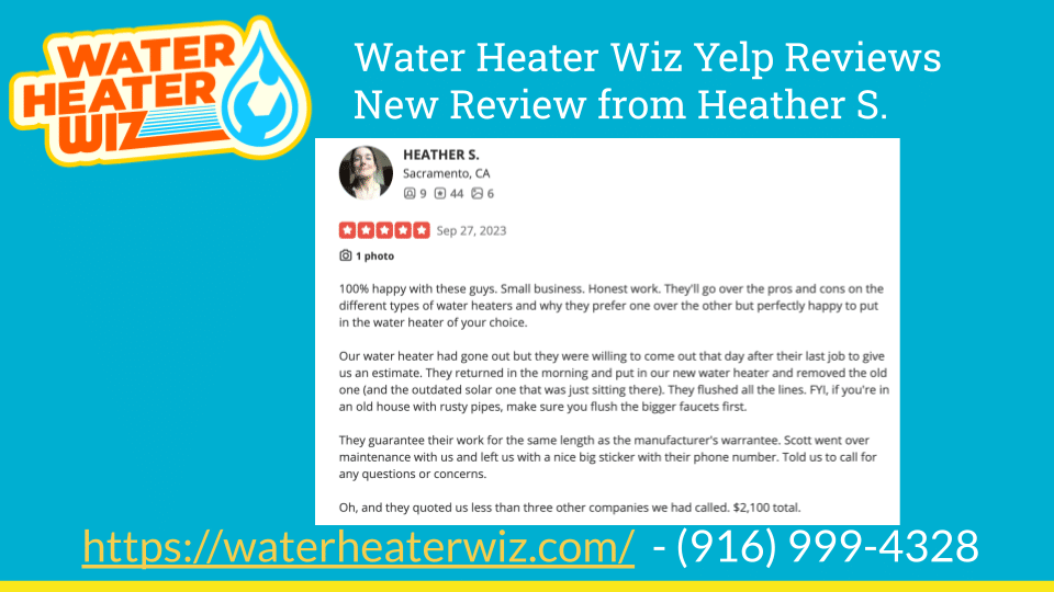 Water Heater Wiz Yelp 5